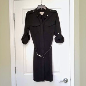Michael Kors Button Up Utility Shirt Dress